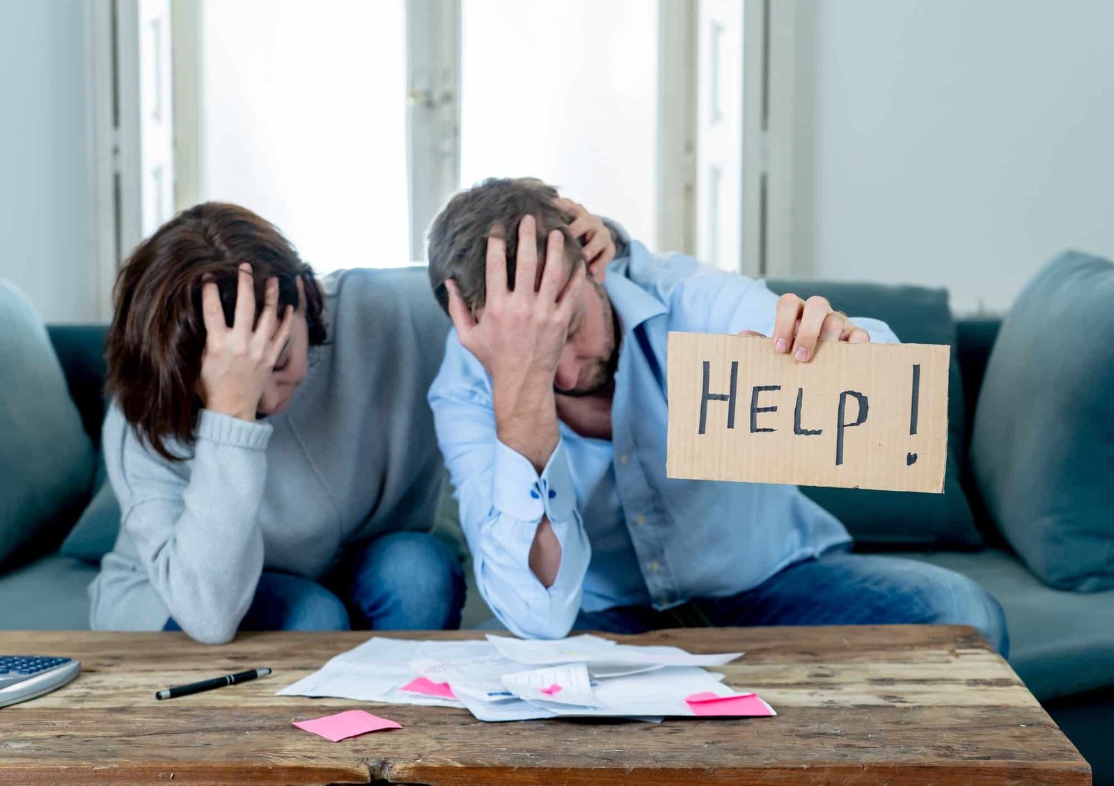 Stressed couple looking for help to stop foreclosure auction
